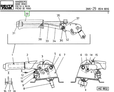 Preview: Griff f. Handbremse Agrotron MK 1 / MK 2 / TTV